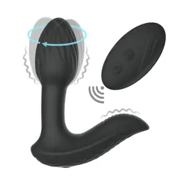 Vibrační anální kolíky - BASIC X Rolo rotační anální kolík