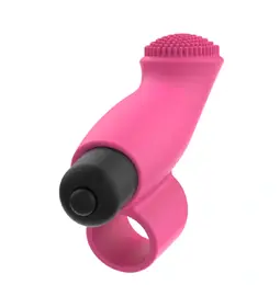 Návleky na prst a prstové vibrátory - OhMama vibrátor na prst - růžový