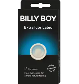 Kondomy s extra lubrikací - Billy Boy Extra lubricated kondomy 12 ks