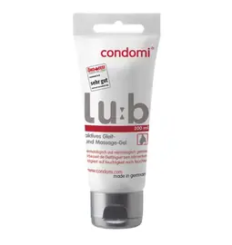 Hybridní lubrikační gely - CONDOMI Lu:b lubrikační gel 200 ml