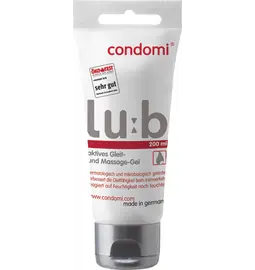Hybridní lubrikační gely - CONDOMI Lu:b lubrikační gel 200 ml
