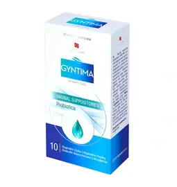 Intimní hygiena a menstruace - Gyntima vaginální čípky Probiotica 10 ks
