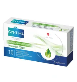 Intimní hygiena a menstruace - Gyntima vaginální čípky Probiotica FORTE 10 ks