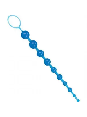 Anální kuličky a korále - Oriental Jelly Butt Beads Anální korále - modré - v110500