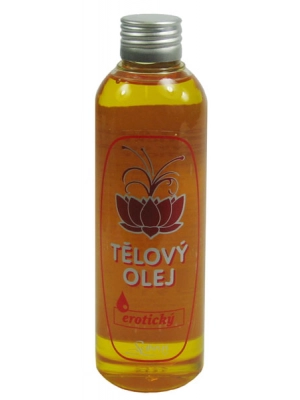 Masážní oleje - Salvus erotický masážní tělový olej 200 ml - sal02