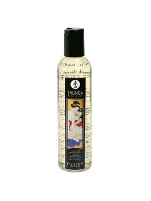 Masážní oleje a svíčky - Shunga Aphrodisia masážní olej 250 ml - růže - v271000