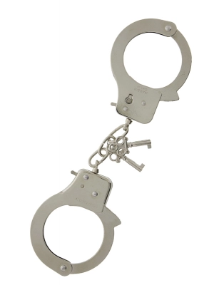 Erotické srandičky - Dream Toys Handcuffs Kovová pouta na ruce - v160037