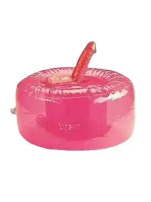 Erotický nábytek - Silvia Saint Love Chair Rodeo Taburet s vibrátorem - růžový - 5592020000