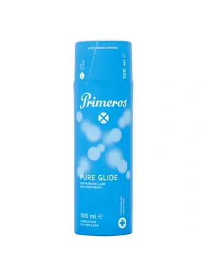 Lubrikační gely na vodní bázi - Primeros Pure Glide Lubrikační gel 100 ml  - vulgel05
