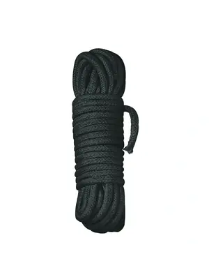 Erotická pouta a bondage - Shibari Bondage lano 3 m - černé - 24900211001