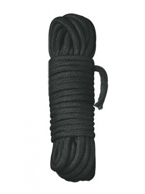 BDSM, Pouta, Latex - Shibari Bondage lano 10 m - černé - 24900481001