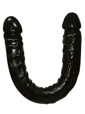 Oboustranná dilda, dvojitá - Ultra Dong oboustranné dildo - černé - 5230700000