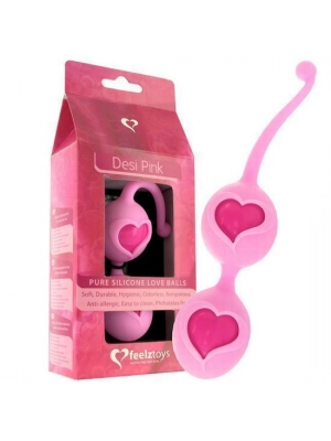 Tipy na valentýnské dárky pro ženy - Desi Love Balls venušiny kuličky - pink - E21148