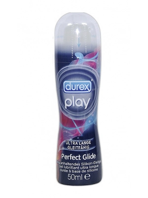 Silikonové lubrikační gely - Durex Play Perfect Glide silikonový lubrikační gel 50 ml - 6148310000