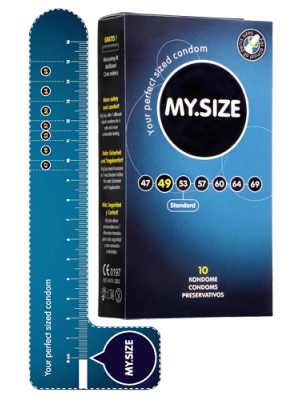 Extra malé kondomy - My.Size kondomy 49 mm - 10 ks - 4115230000