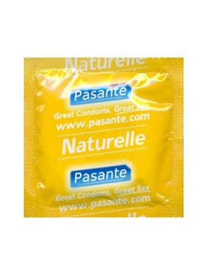 Standardní kondomy - Pasante kondomy Naturelle - 1 ks - pasantenaturelle-ks