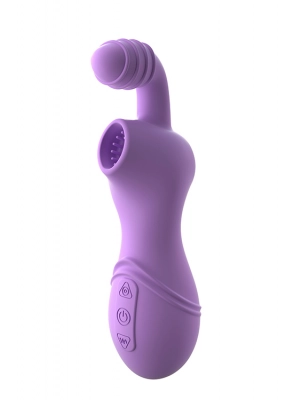 Tlakové stimulátory na klitoris - Fantasy for Her Stimulátor pro ženy 2 v 1 - dc45577