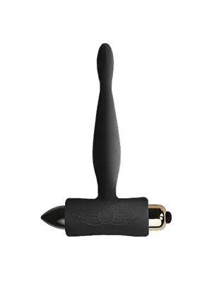 Tipy na valentýnské dárky pro muže - Teazer Začátečnický vibrační anální kolík - černý - shm7PSTEABK