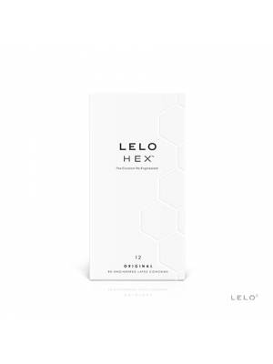 Standardní kondomy - Lelo HEX Original kondomy 12 ks - LELO2044