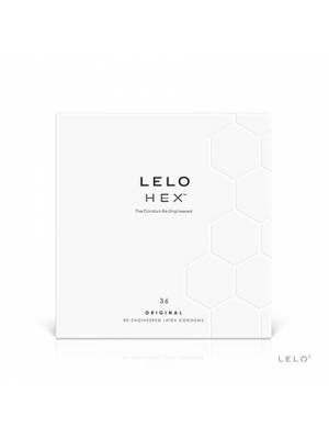 Standardní kondomy - Lelo HEX Original kondomy 36 ks - LELO3996