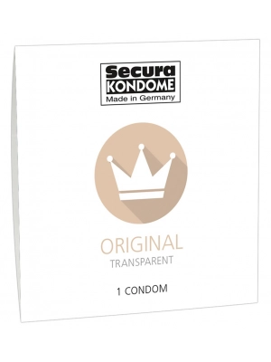 Standardní kondomy - Secura kondomy Original 1 ks - 4162230000-ks