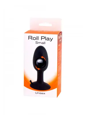 Nevibrační anální kolíky - Roll Play Anální kolík s rotační kuličkou Small - s25003