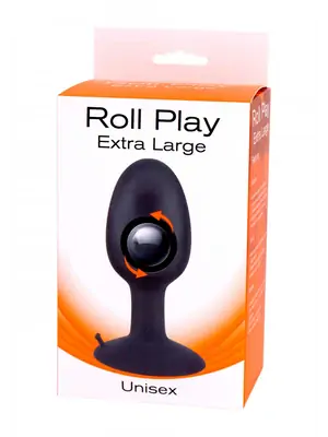 Nevibrační anální kolíky - Roll Play Anální kolík s rotační kuličkou Extra Large - s25006