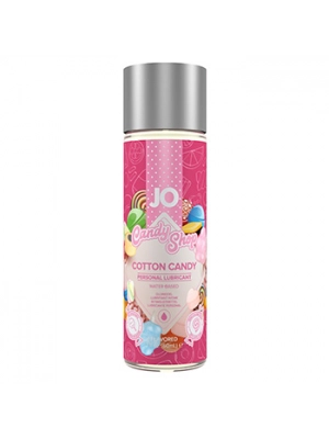 Lubrikační gely s příchutí nebo vůní - JO CANDY SHOP lubrikační gel 60ml - Cotton Candy - E27128