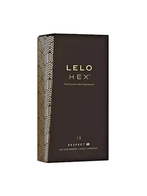 Standardní kondomy - Lelo HEX respect XL kondomy 12 ks - LELO5013