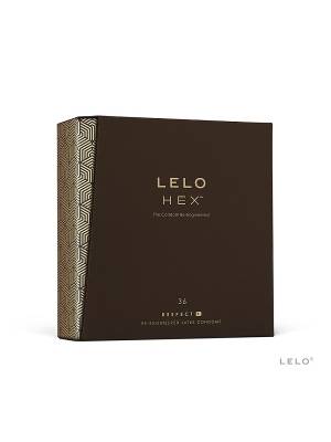 Standardní kondomy - Lelo HEX respect XL kondomy 36 ks - LELO5037