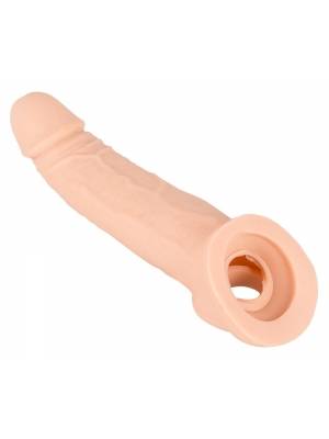 Návleky na penis - Nature Skin návlek na penis se smyčkou na varlata - 5329830000