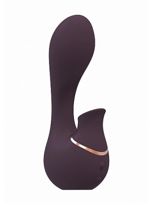 Tlakové stimulátory na klitoris - Irresistible Mythical vibrátor - fialový - ShmIRR004PUR
