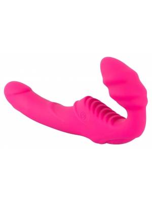 Připínací penis - Strapless strap-on Vibrátor - růžový - 5939820000
