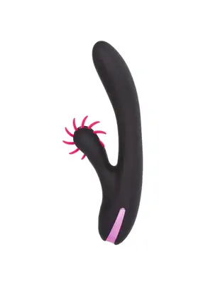 Vibrátory na klitoris - BOOM ClitRoll vibrátor na klitoris a G-bod černý - BOM00104