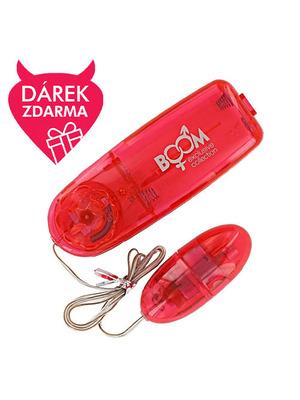 Zdarma k objednávce - BONUSOVÝ DÁREK BOOM Vibrační vajíčko na dálkové ovládání - bon-BOM00080