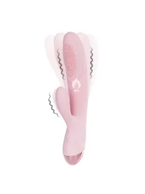 Vibrátory na klitoris - BOOM The Queen rabbit vibrátor růžový - BOM00112