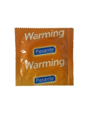 Speciální kondomy - Pasante kondomy Warming - 1 ks - pasantewarming-ks