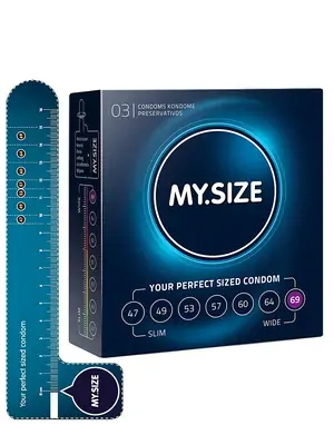 Extra velké kondomy - My.Size kondomy 69 mm - 1 ks - 4117360000-ks
