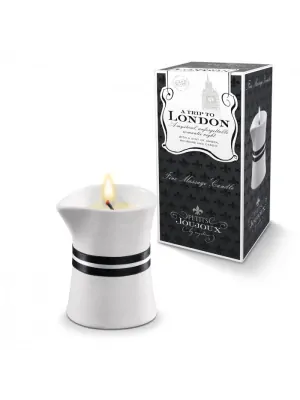 Masážní svíčky - Mystim A trip to London - luxusní masážní svíčka 120 g - my46725