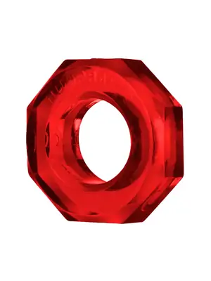 Erekční kroužky nevibrační - Oxballs - Humpballs erekční kroužek - červený - E29890