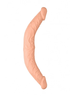 Oboustranná dilda, dvojitá - RealRock Double Dong 36 cm - Tělový - ShmREA069FLE