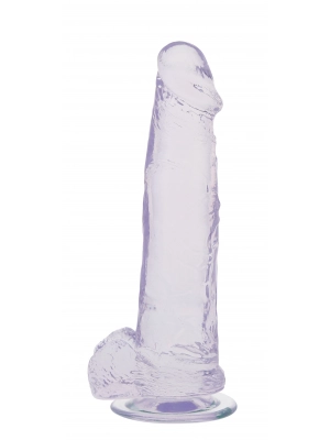 Dilda s přísavkou - Clear Stone Tuson gelové dildo s přísavkou čiré - v310063