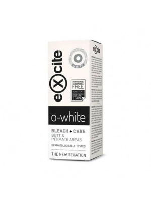 Anální kosmetika - Excite O-White - bělící krém 50 ml - 8430830600606