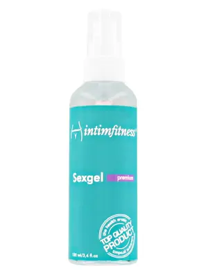 Silikonové lubrikační gely - Intimfitness Sexgel Premium silikonový lubrikační olej 100 ml - if003