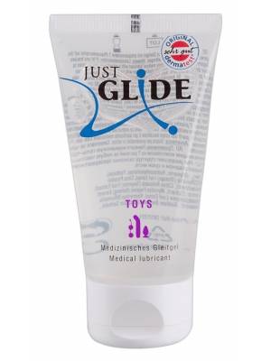 Lubrikační gely na vodní bázi - Just Glide Toy lubrikační gel 50 ml - 6108600000