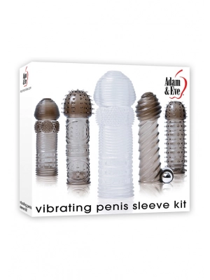 Návleky na penis - Adam and Eve Sada vibračních návleků na penis - v840084