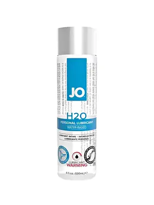 Lubrikační gely na vodní bázi - JO H2O Lubrikační gel hřejivý 120 ml - E25006
