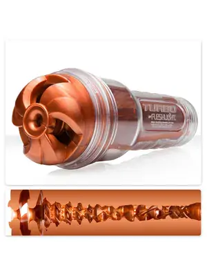 Nevibrační masturbátory - Fleshlight Turbo Thrust Copper - 810476011185