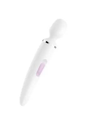 Masážní hlavice - SATISFYER Wand-er Women masážní hlavice bílá - sat4001227