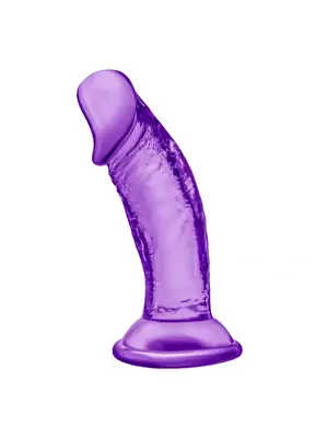 Dilda s přísavkou - Blush Začátečník dildo fialové 10 cm - v331110